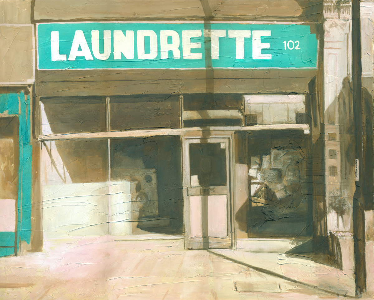 Launderette by Michelle Heron 