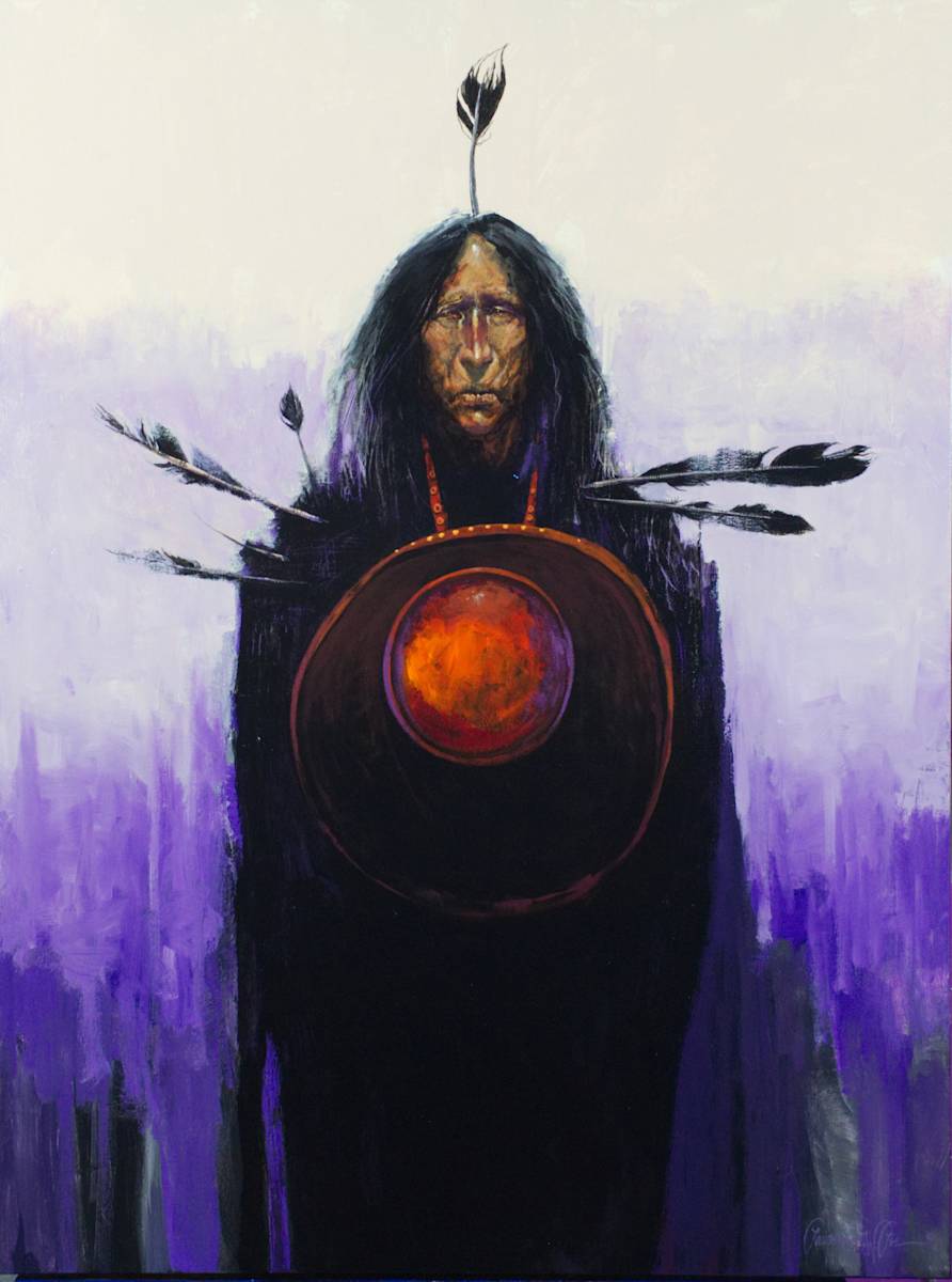 Black Feather Shaman by Lawrence Lee, Image 3.