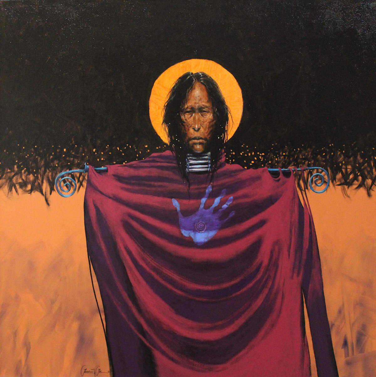 Blue Hand by Lawrence Lee, Image 1.