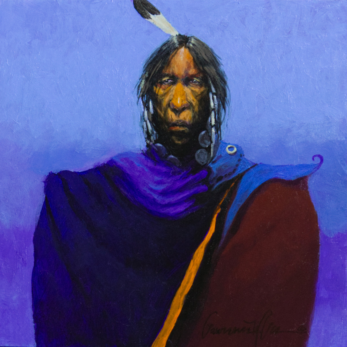 Blue Lake Brave by Lawrence Lee 