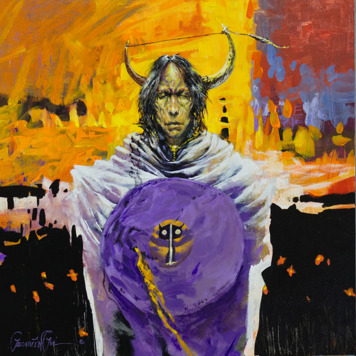 Buffalo Master by Lawrence Lee 