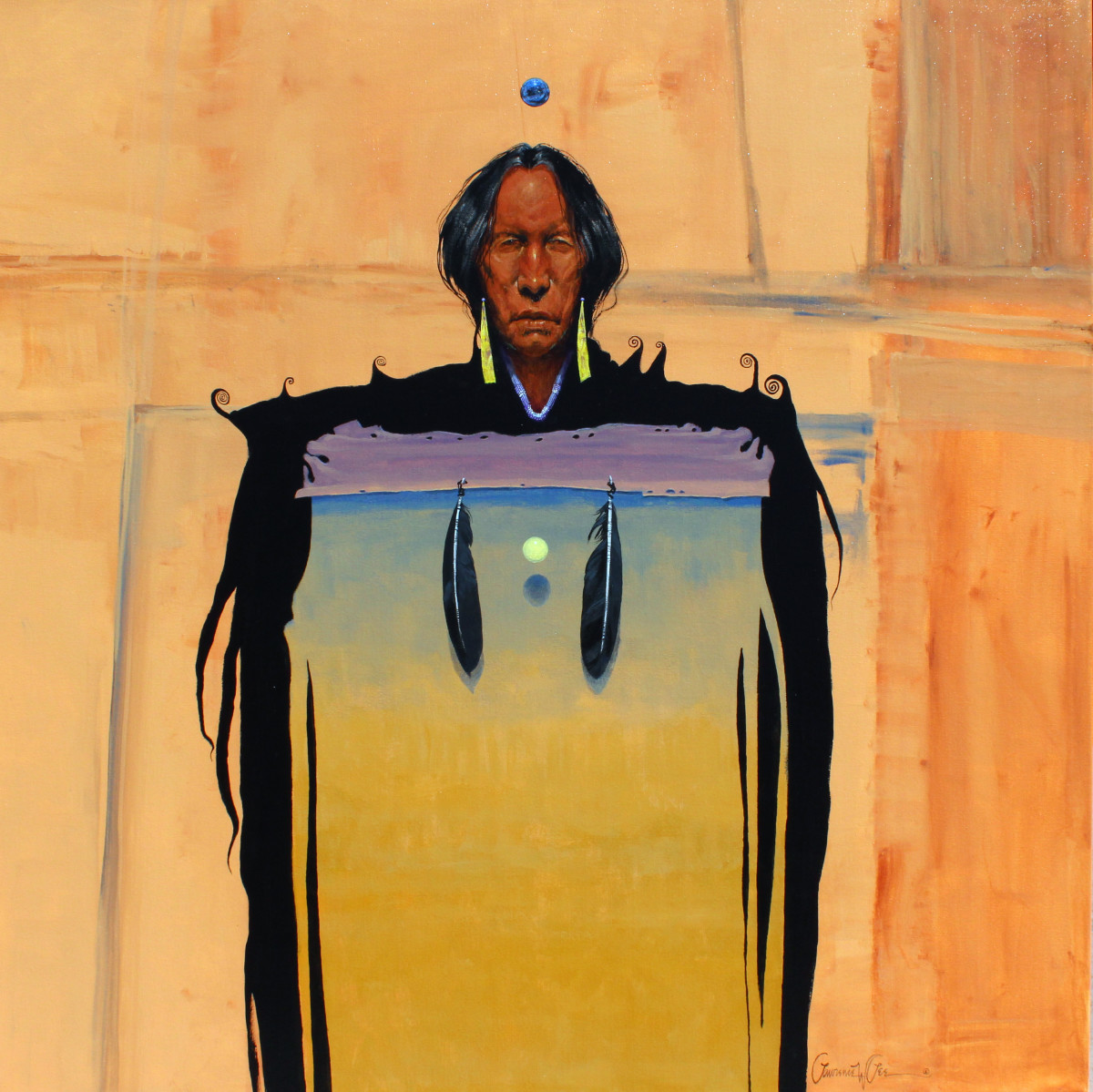 Crow Feather Shaman by Lawrence Lee 