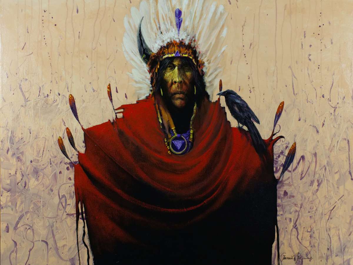 Crow Shaman by Lawrence Lee, Image 2.