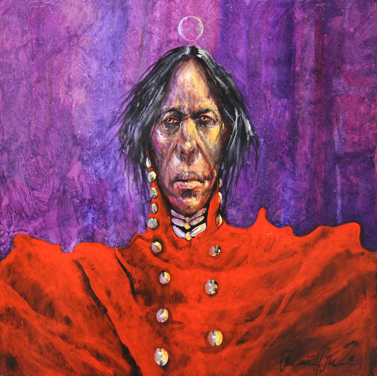 Dark Shaman In Red by Lawrence Lee, Image 1.