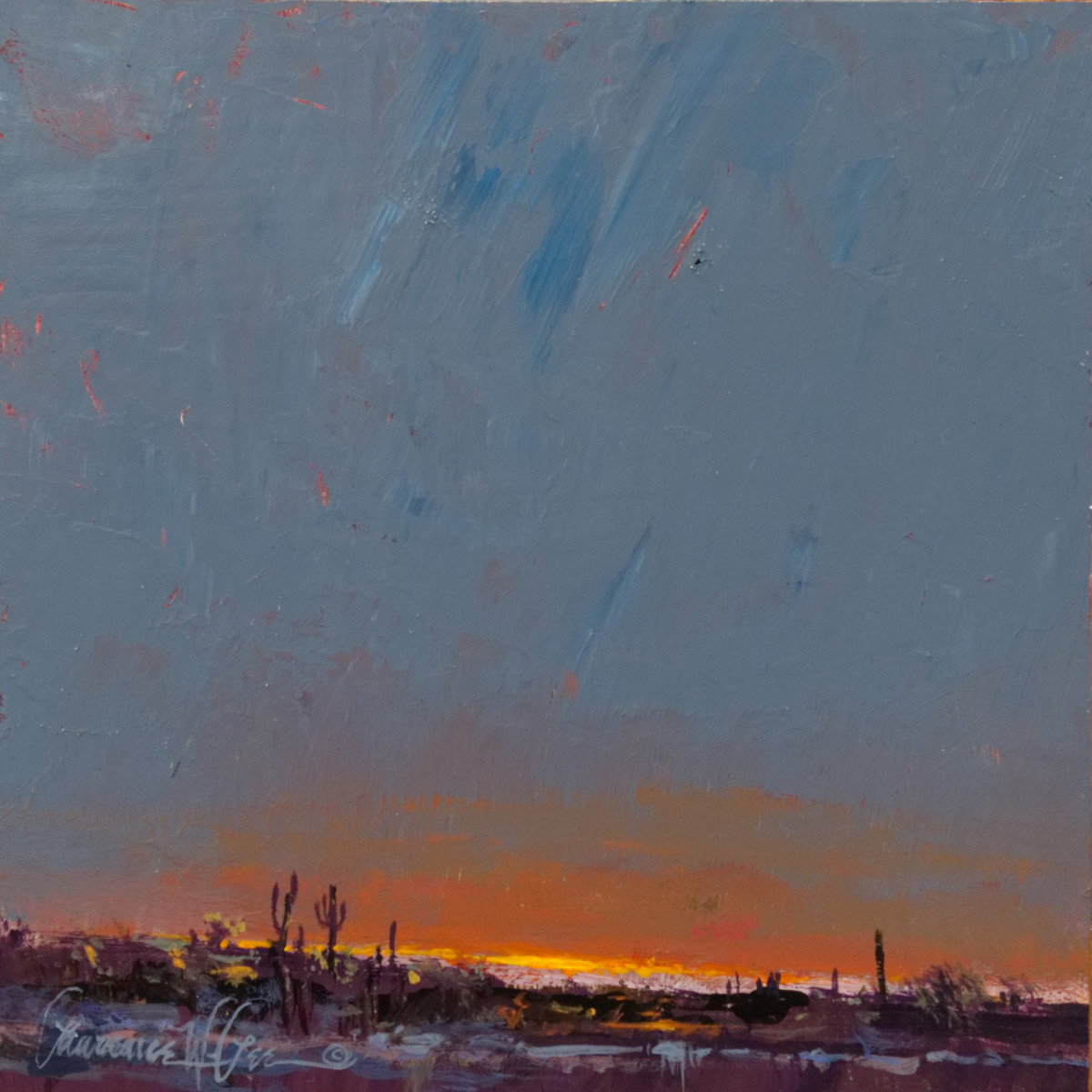 Desert Dusk by Lawrence Lee 