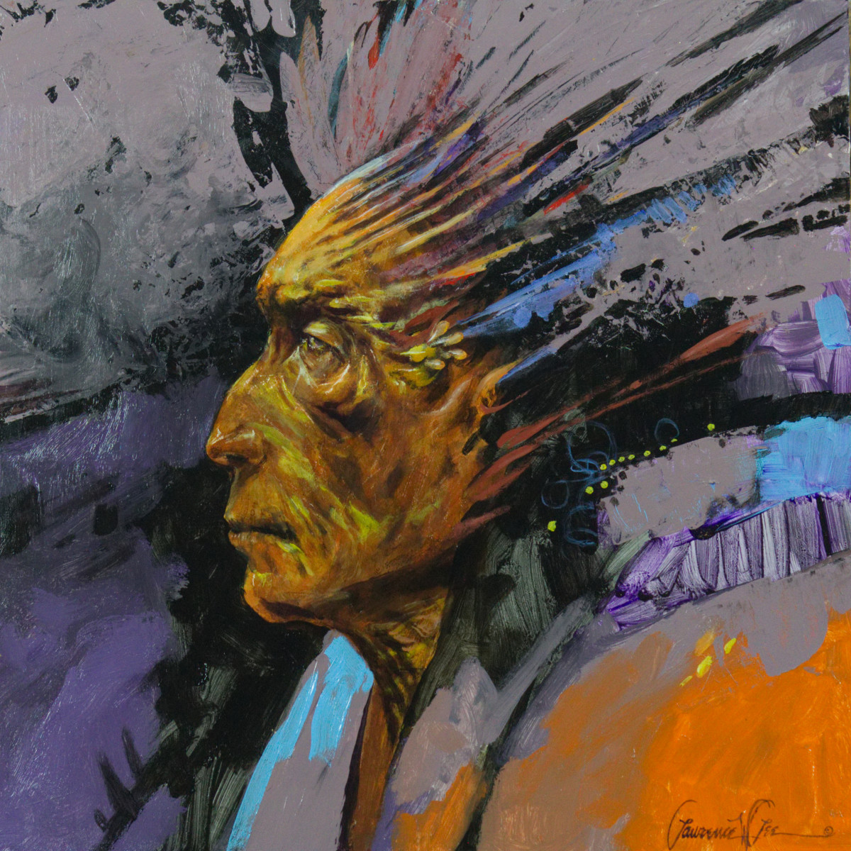 Feathered Shaman by Lawrence Lee 