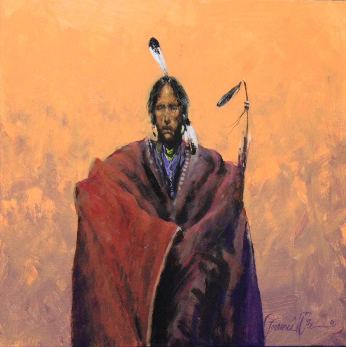Fire Talker Study by Lawrence Lee, Image 1.