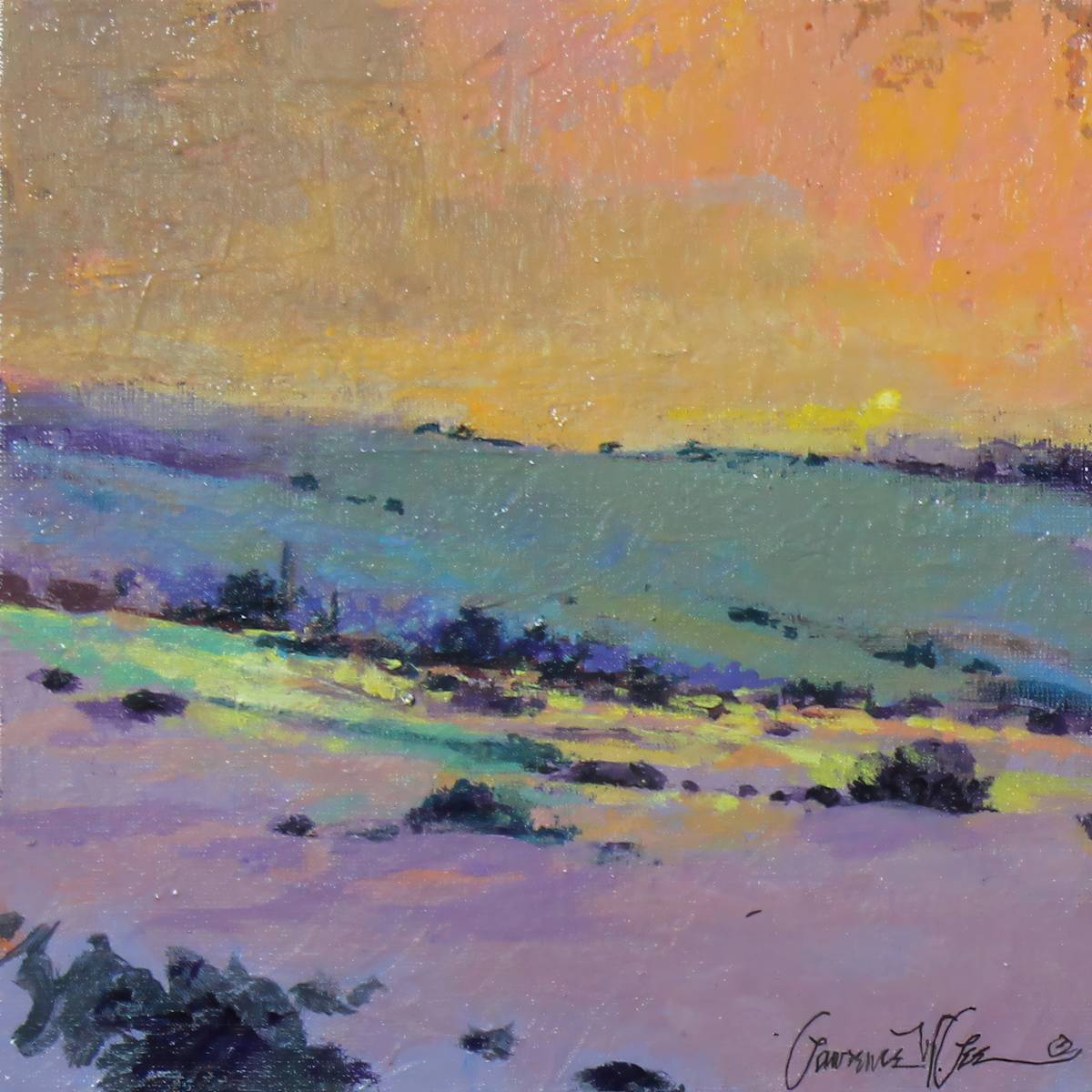 Gilded Morn by Lawrence Lee 