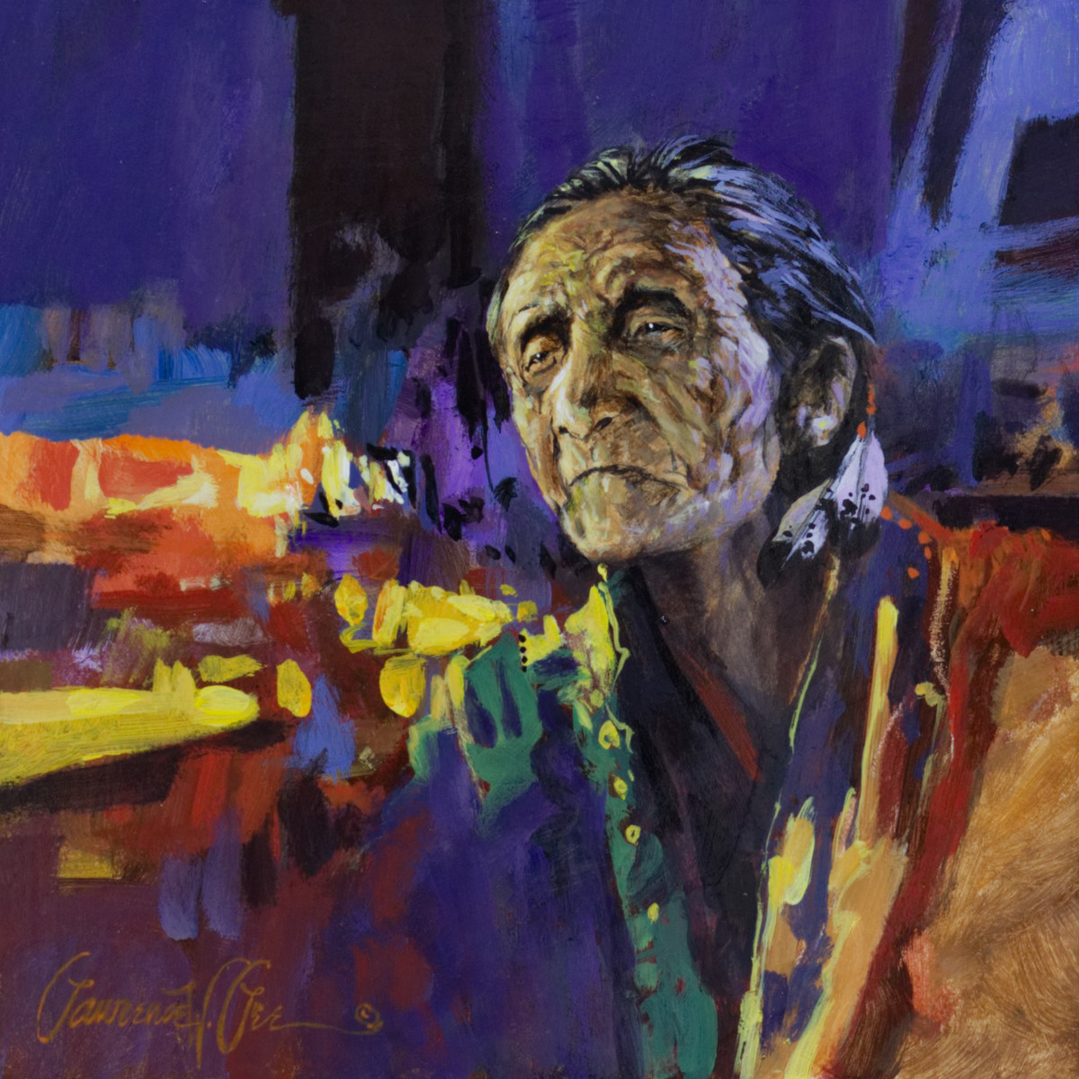 Hearing The News by Lawrence Lee 