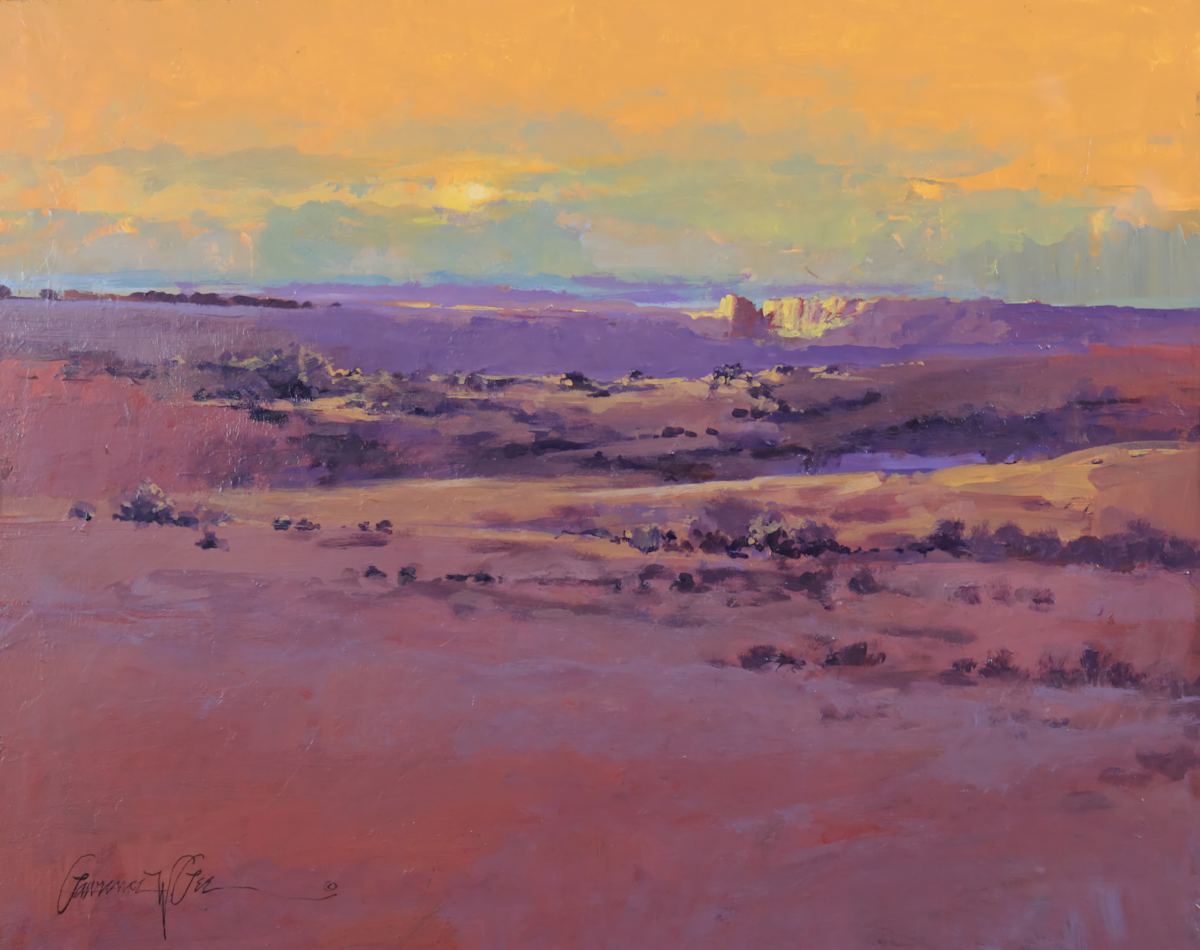 Lavender  Dusk by Lawrence Lee 