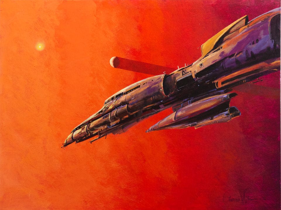 Insystem Cruiser by Lawrence Lee, Image 4.