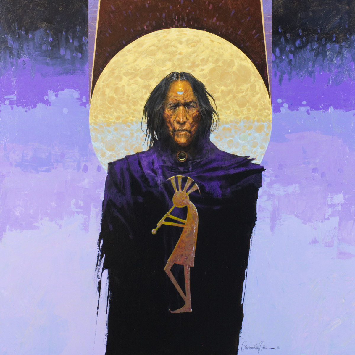 Kokopelli Shaman by Lawrence Lee 