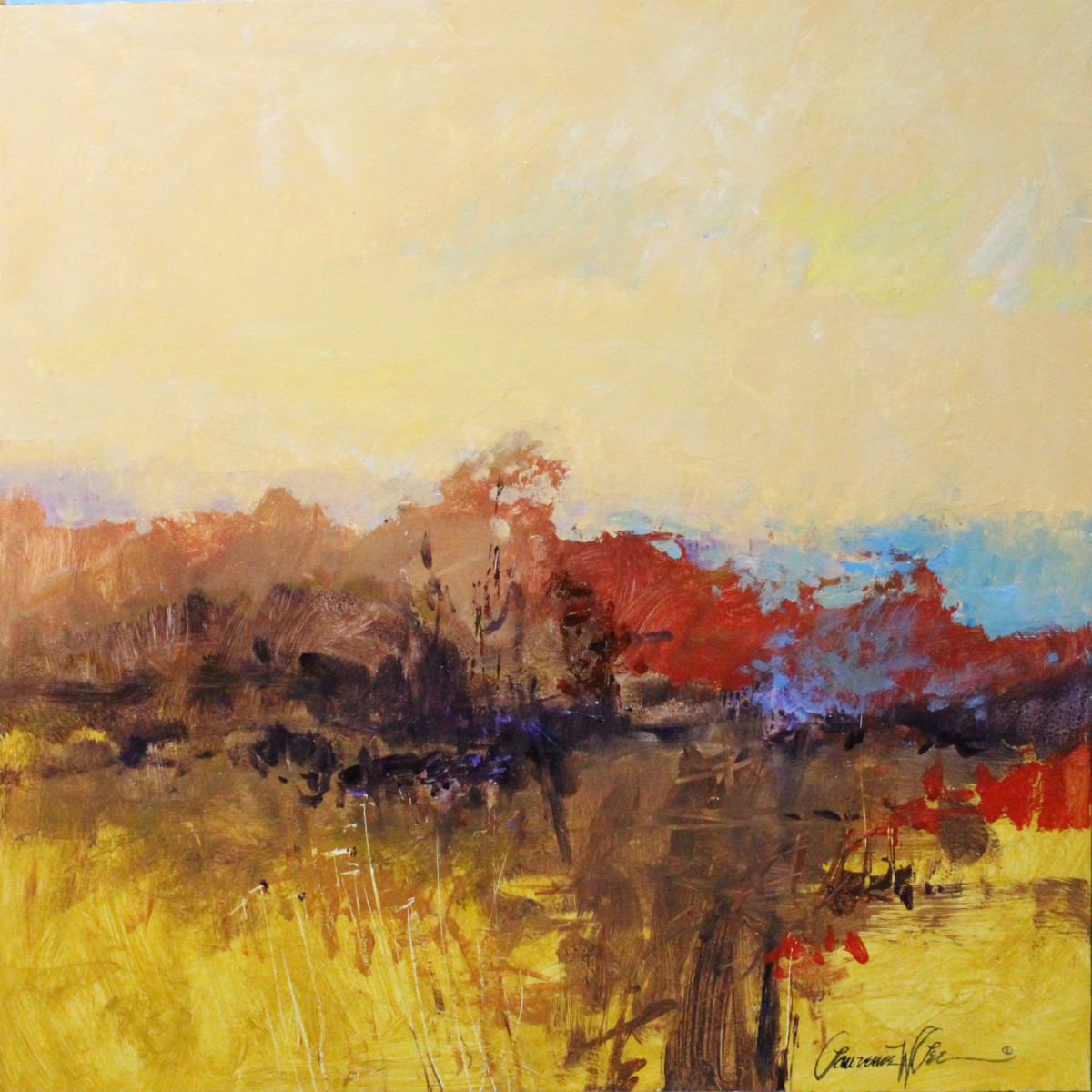 Off Oak Creek Road by Lawrence Lee 