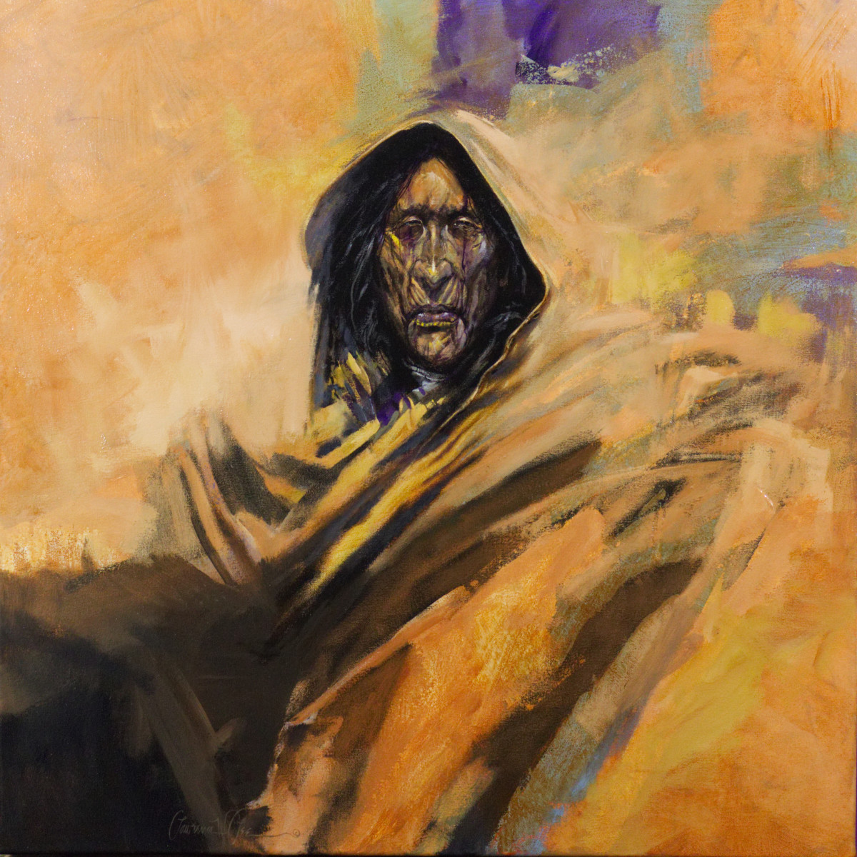 Robed Shaman by Lawrence Lee 