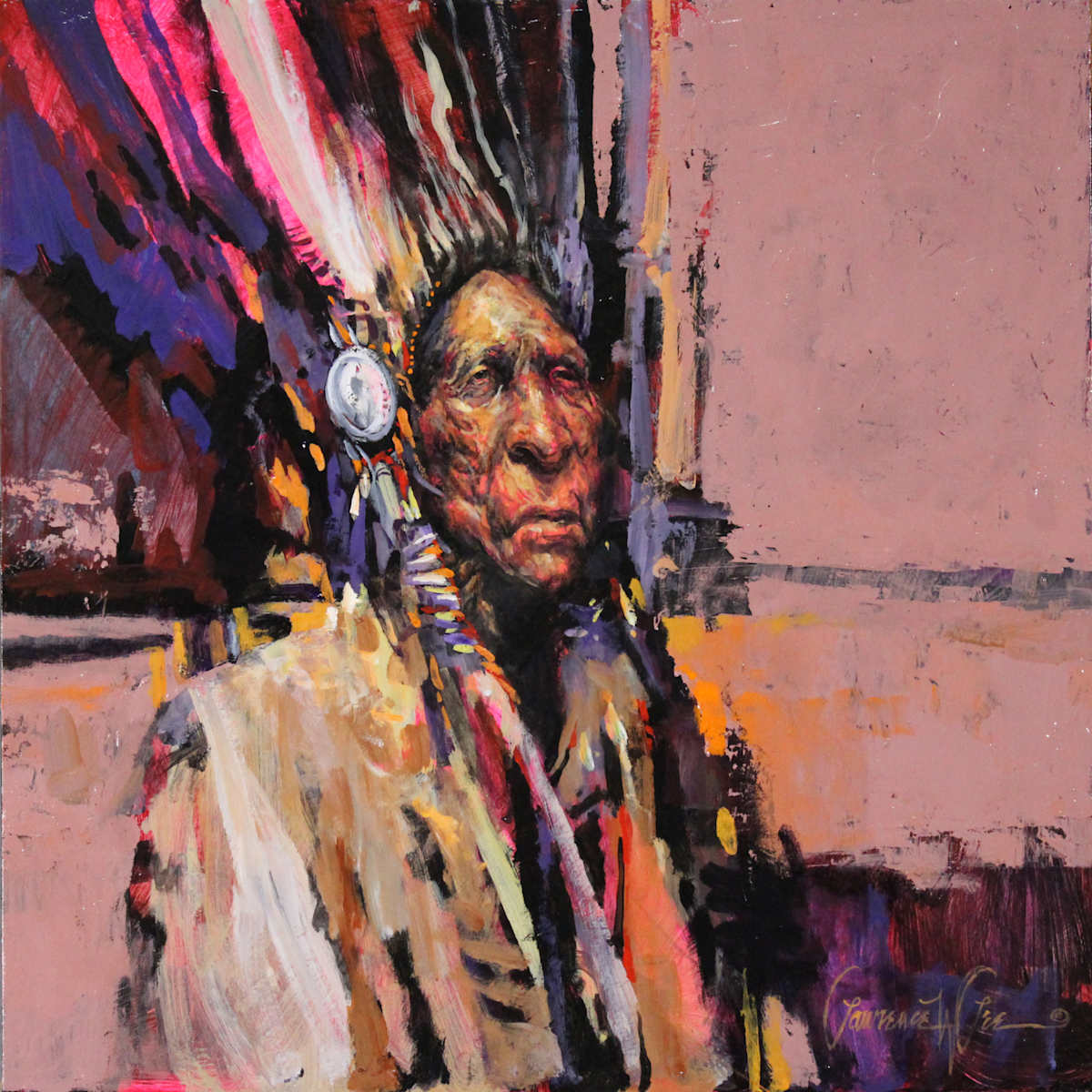 Shaman Seeker Study by Lawrence Lee, Image 1.