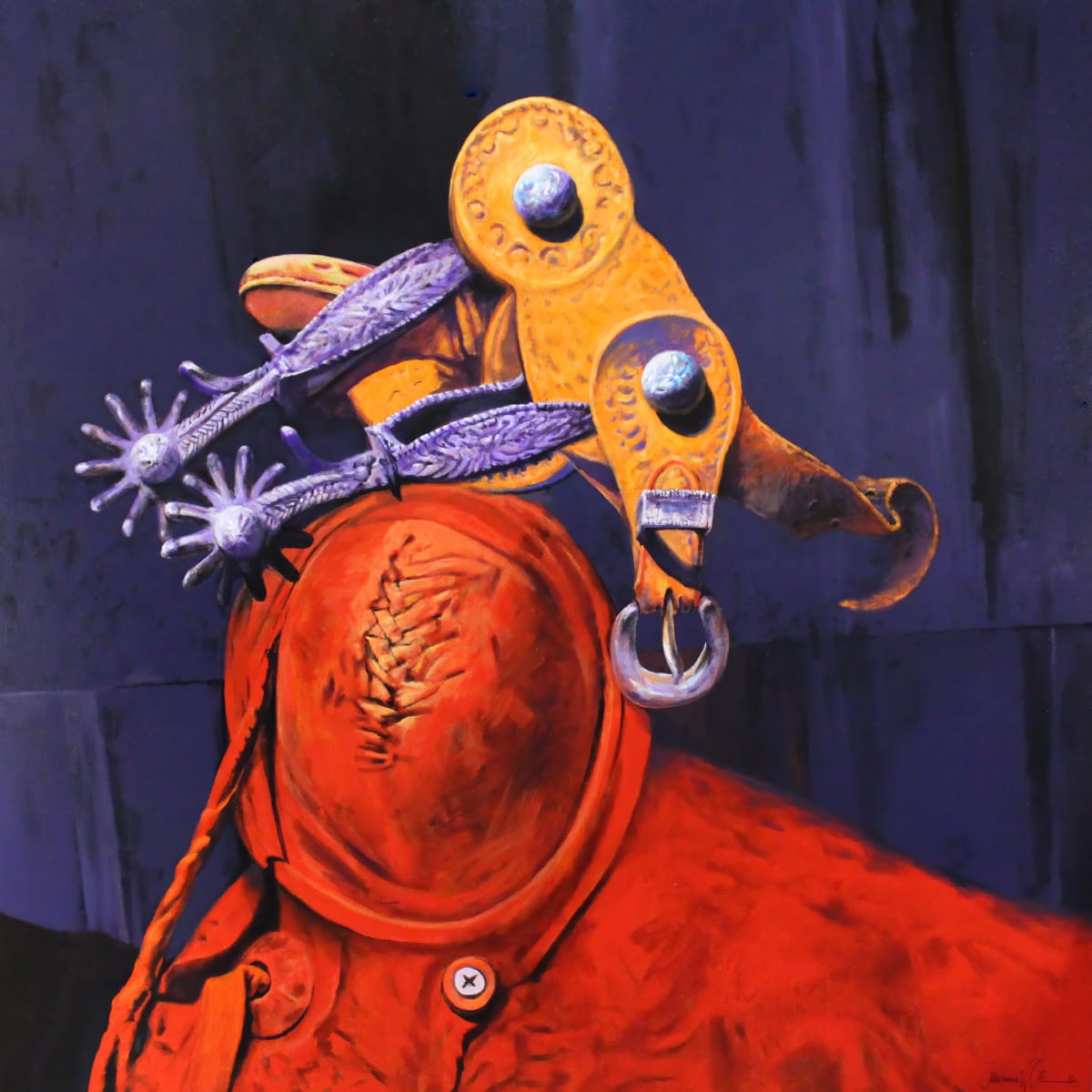 Sillín Rojizo by Lawrence Lee 