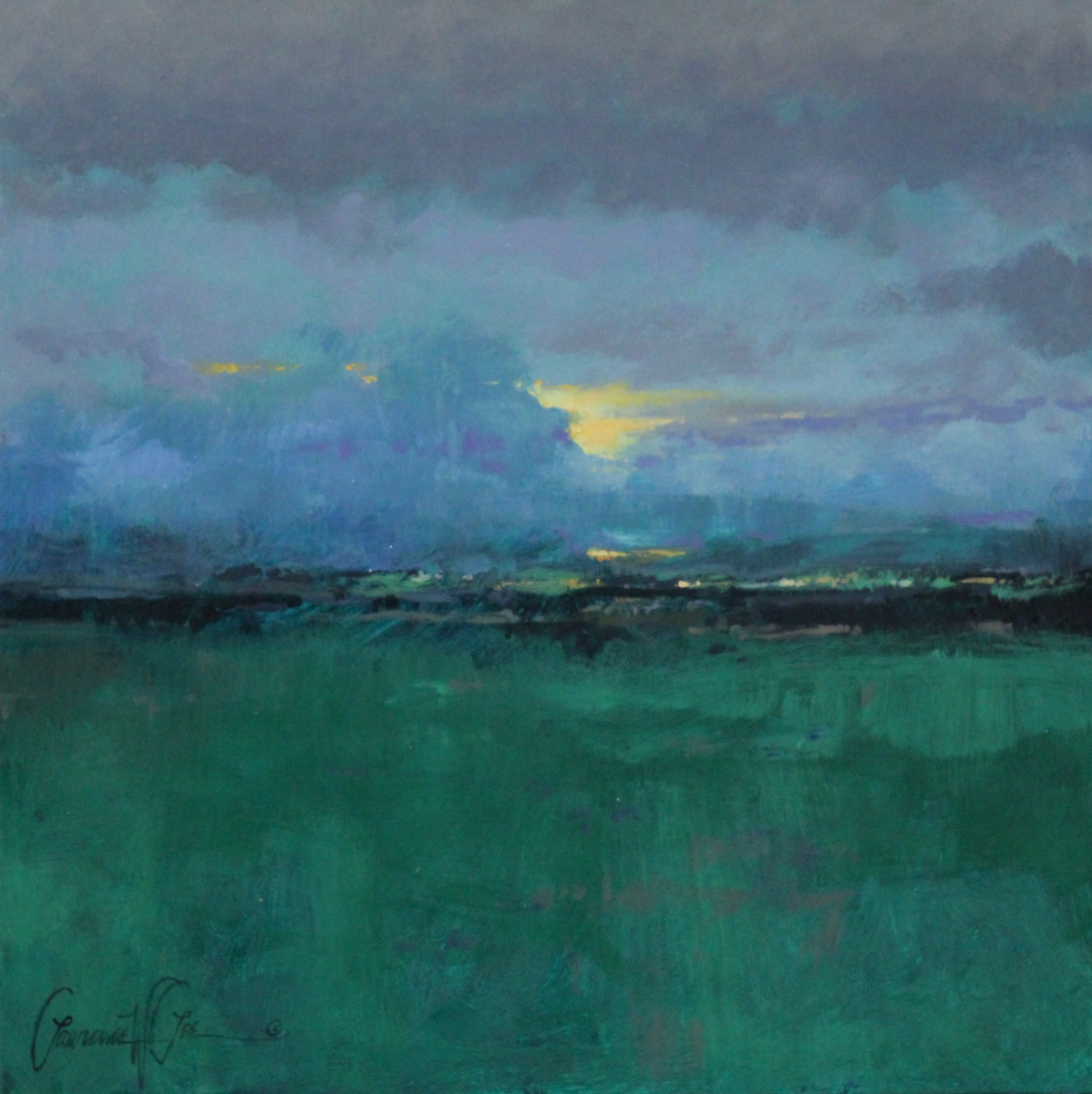 Sky West Study by Lawrence Lee 