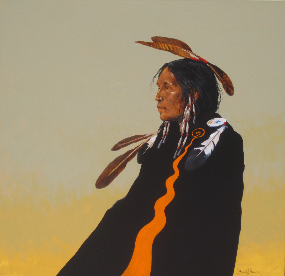 Summer Creek Shaman by Lawrence Lee 
