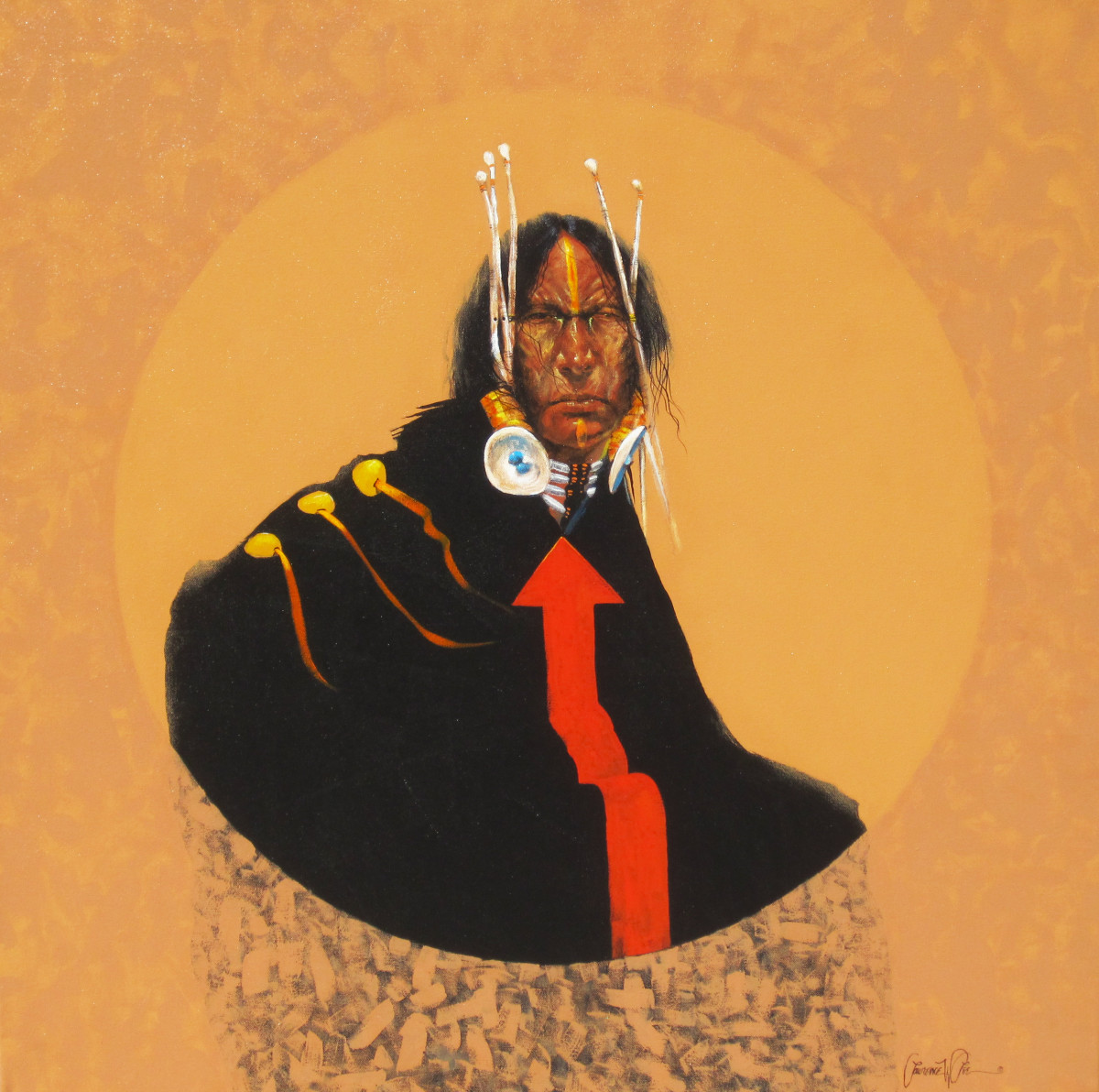 Tondo Shaman by Lawrence Lee 