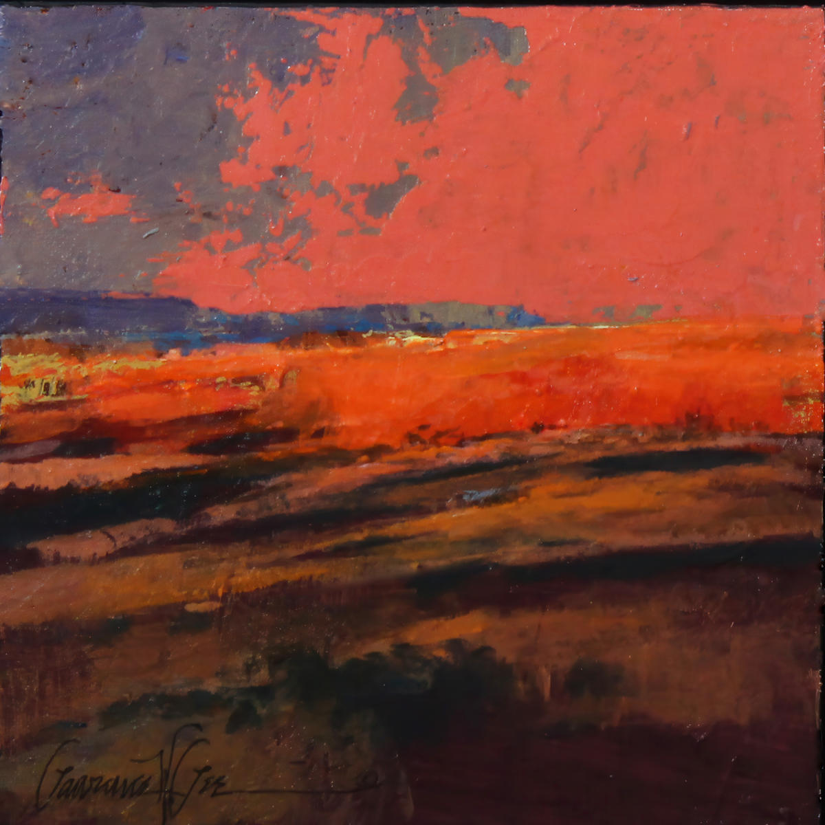 Vermilion Dreamscape by Lawrence Lee 