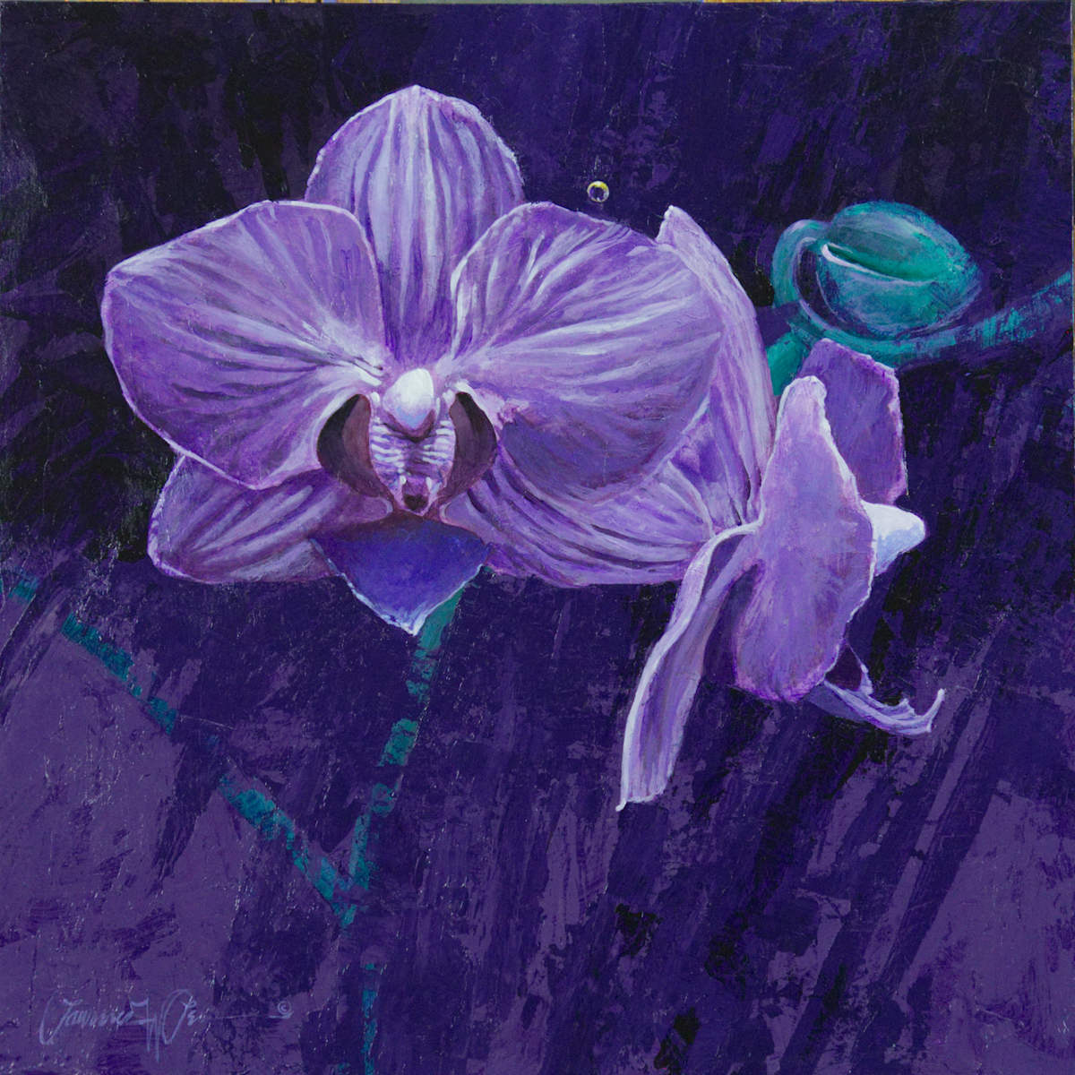Violet Fancy by Lawrence Lee, Image 1.