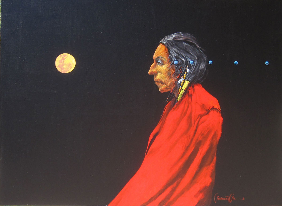 Yellow Moon Shaman by Lawrence Lee 