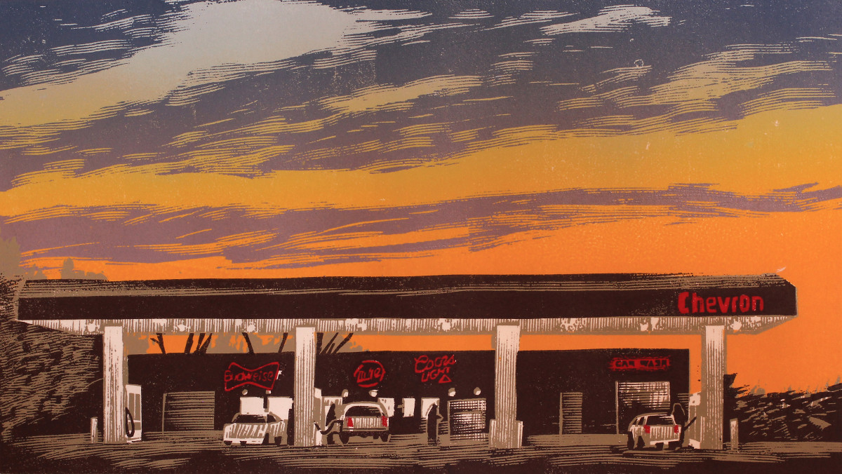 Temple Chevron by Tony Lazorko 