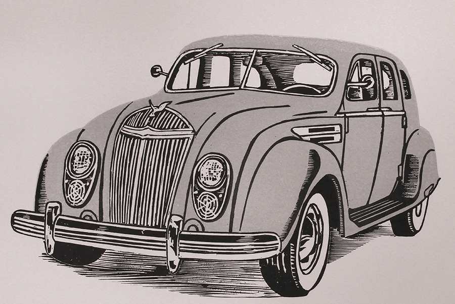 1938 Chrysler Airflow  by Tony Lazorko, Image 1.