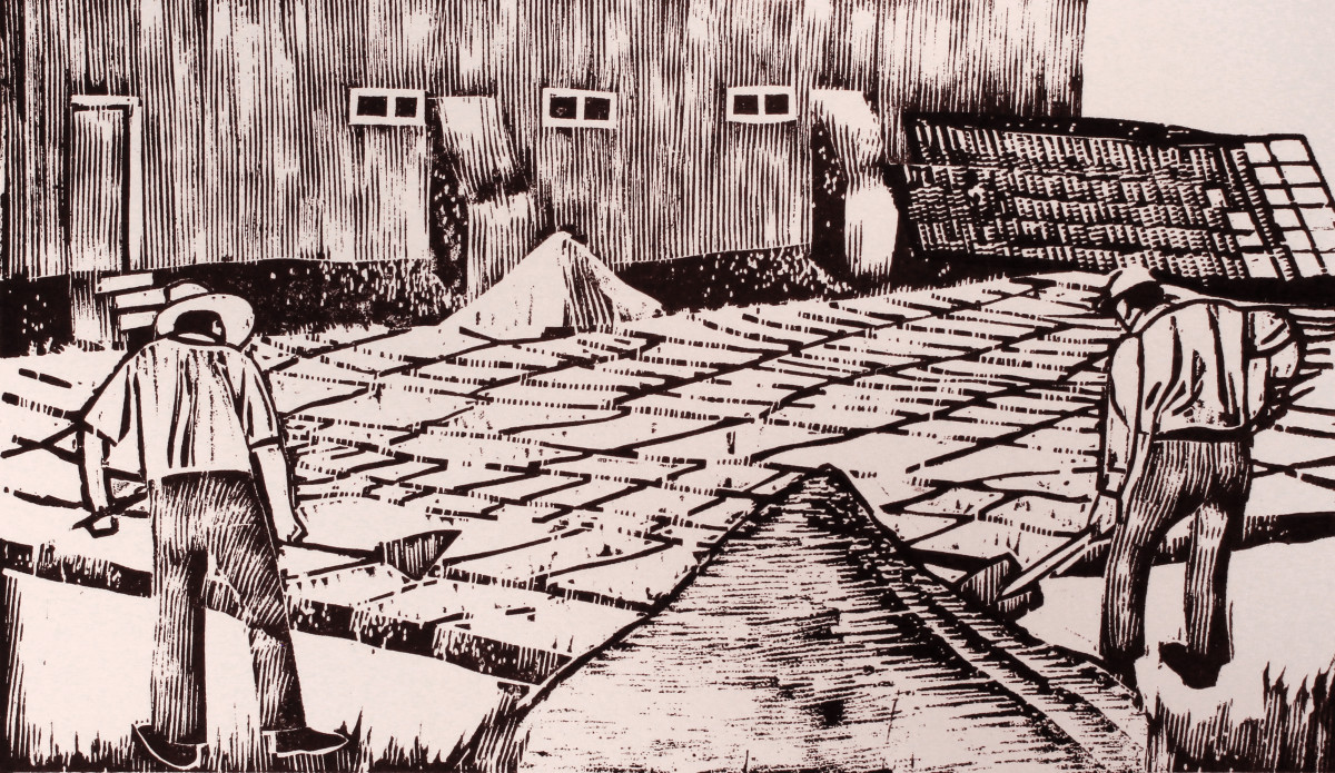 Mesilla Adobe Makers by Tony Lazorko 