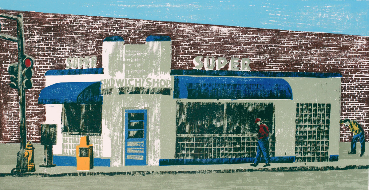 Super Sandwich Shop by Tony Lazorko 