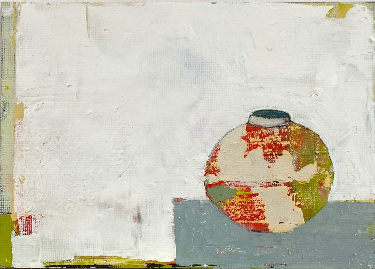 on a corner table by Kate Burnim 