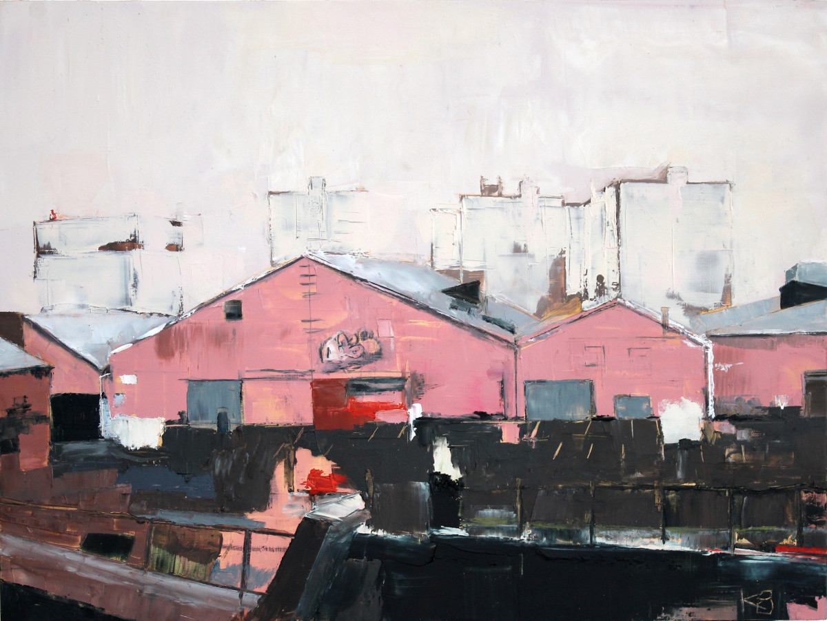 The Bronx in Pink by Kate Burnim 