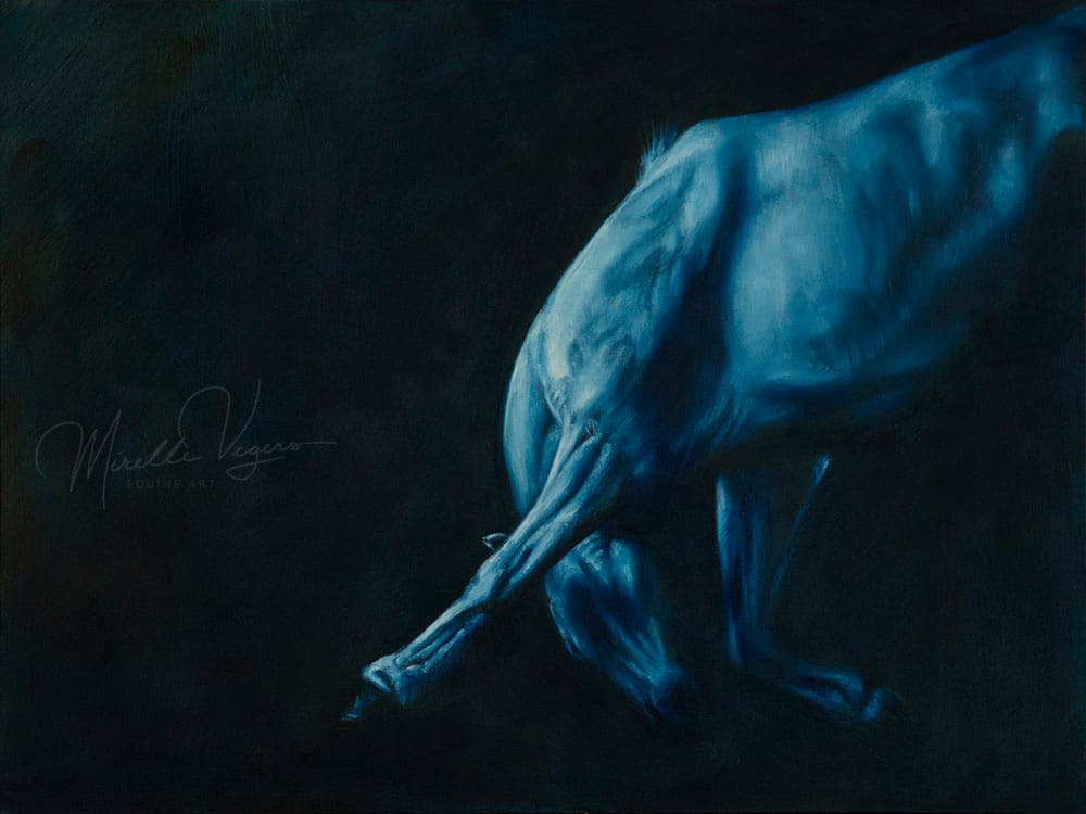 Berlin blue by Mirelle Vegers 