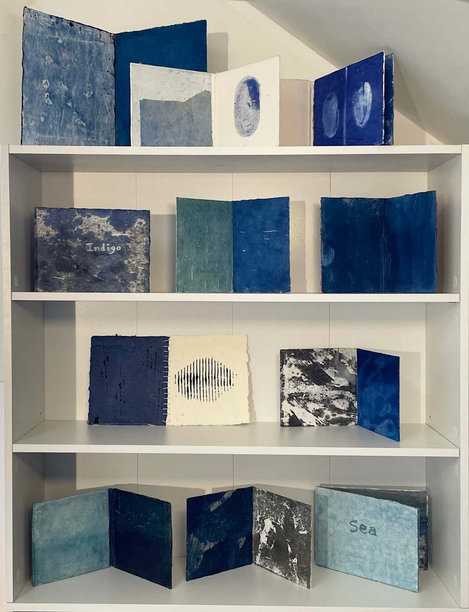 Blue Bookish by Janine Brown, Image 1.