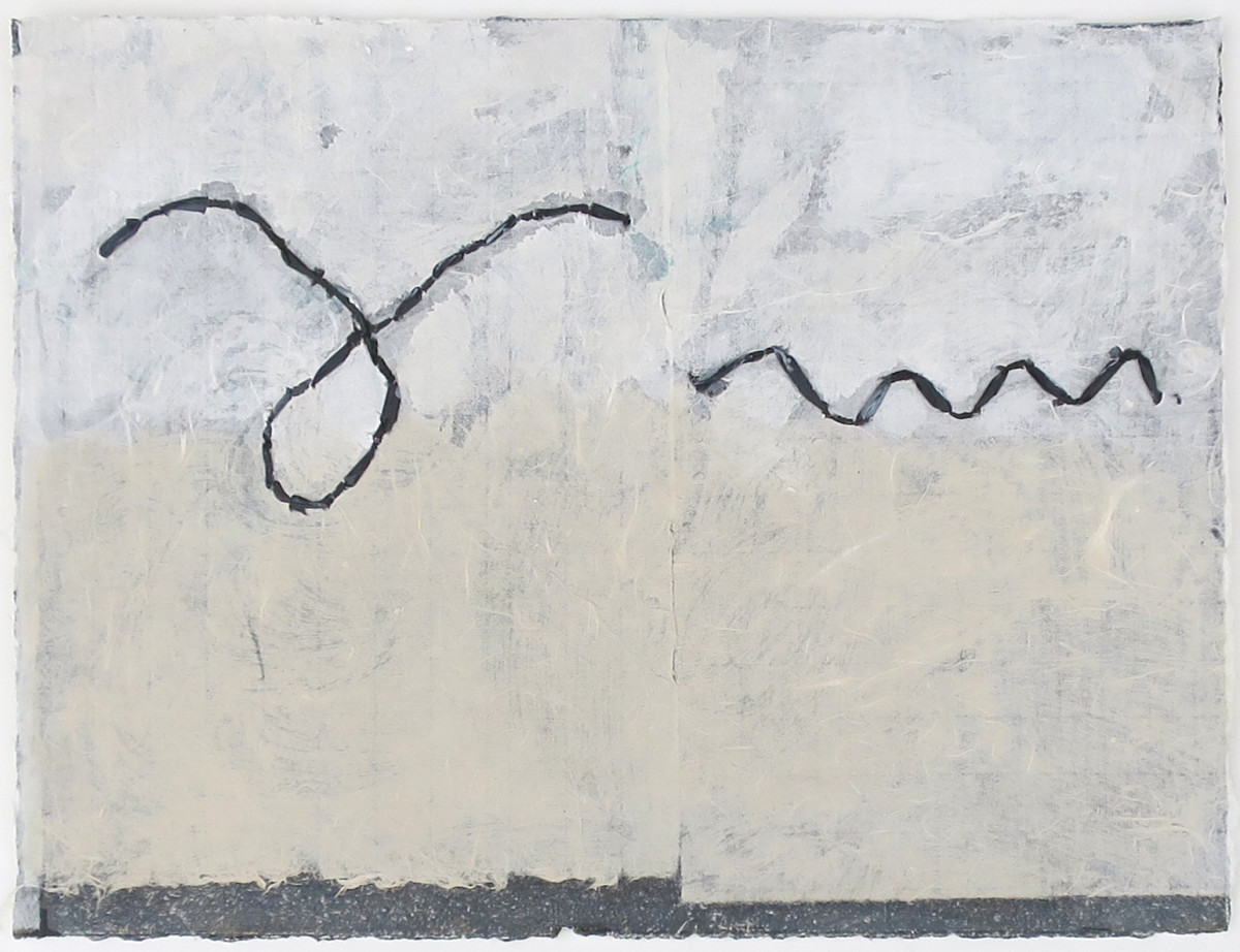 Raffia Drawing 15 by Janine Brown 