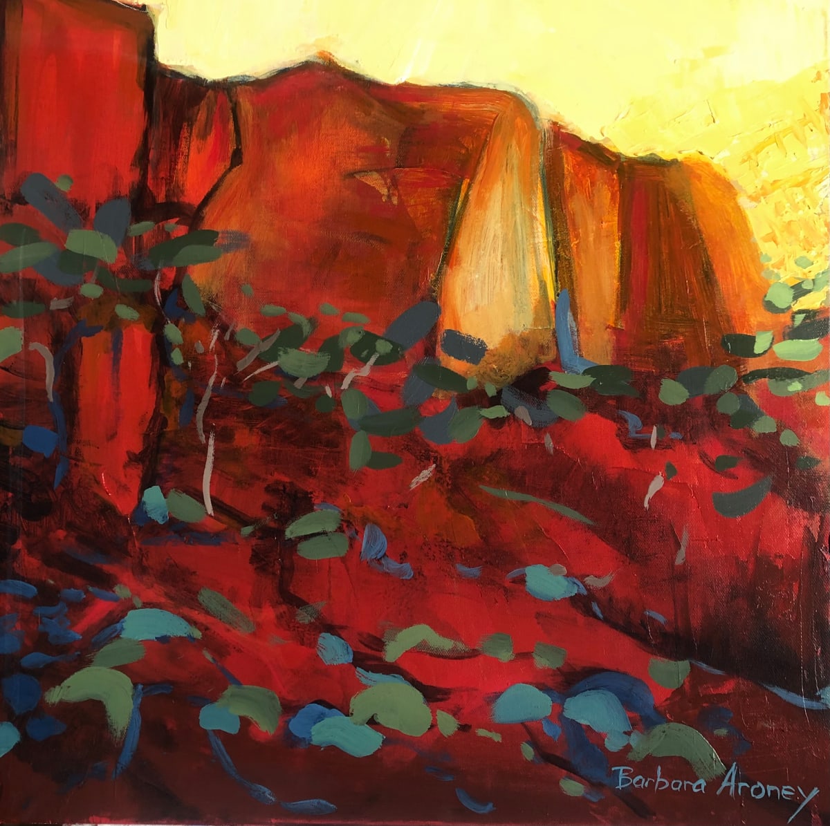 Red Centre by Barbara Aroney 