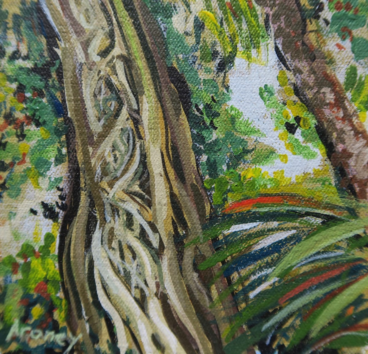 Rainforest Strangler Fig by Barbara Aroney 