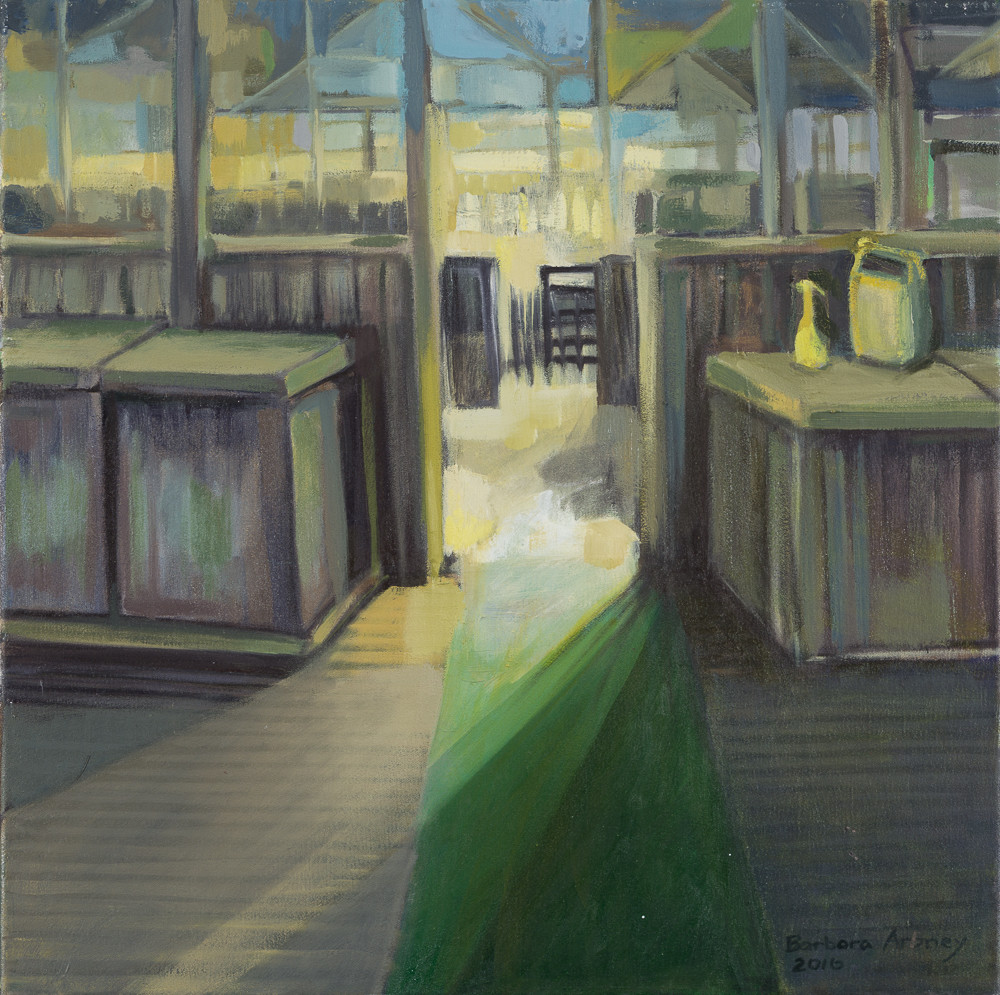 Green Light (Behind the Chutes) by Barbara Aroney 