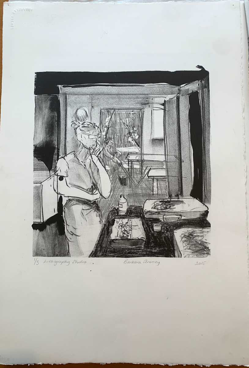 Lithography Studio by Barbara Aroney, Image 2.