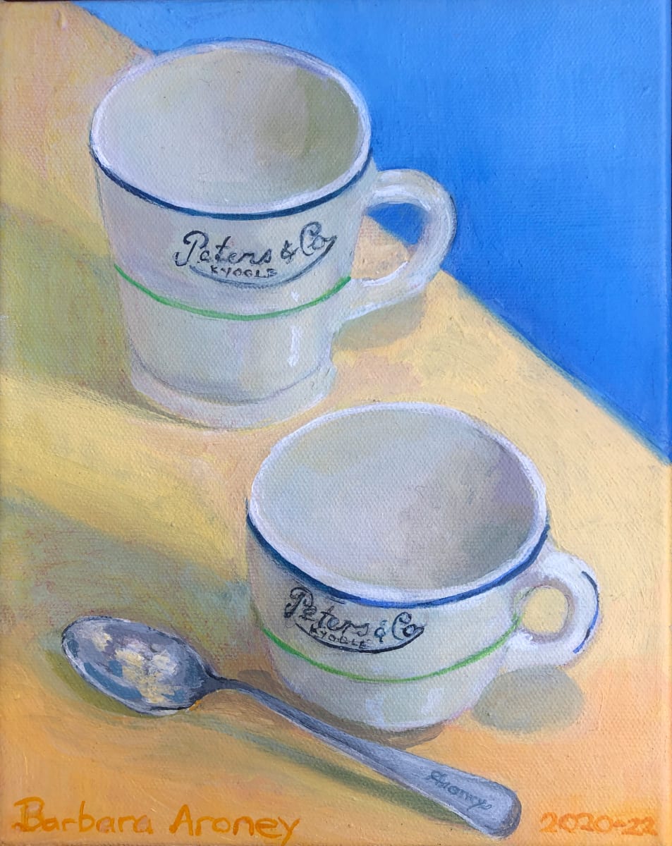 Peters & Co Kyogle by Barbara Aroney  Image: Peters & Co Kyogle Acrylic on canvas 20x30cm