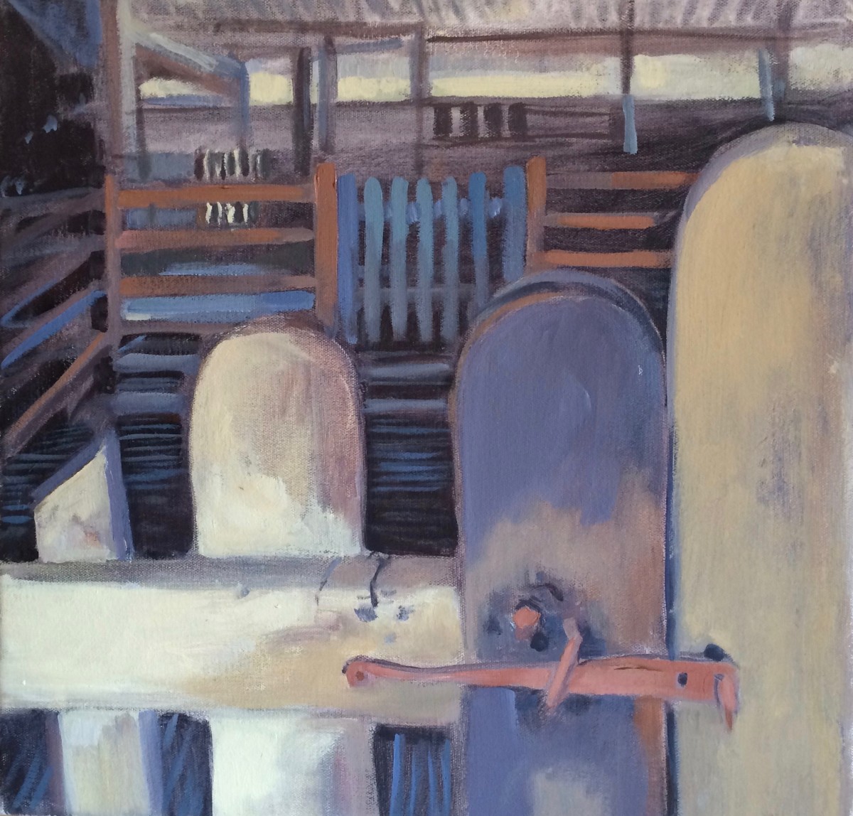 Well Used Gate by Barbara Aroney 
