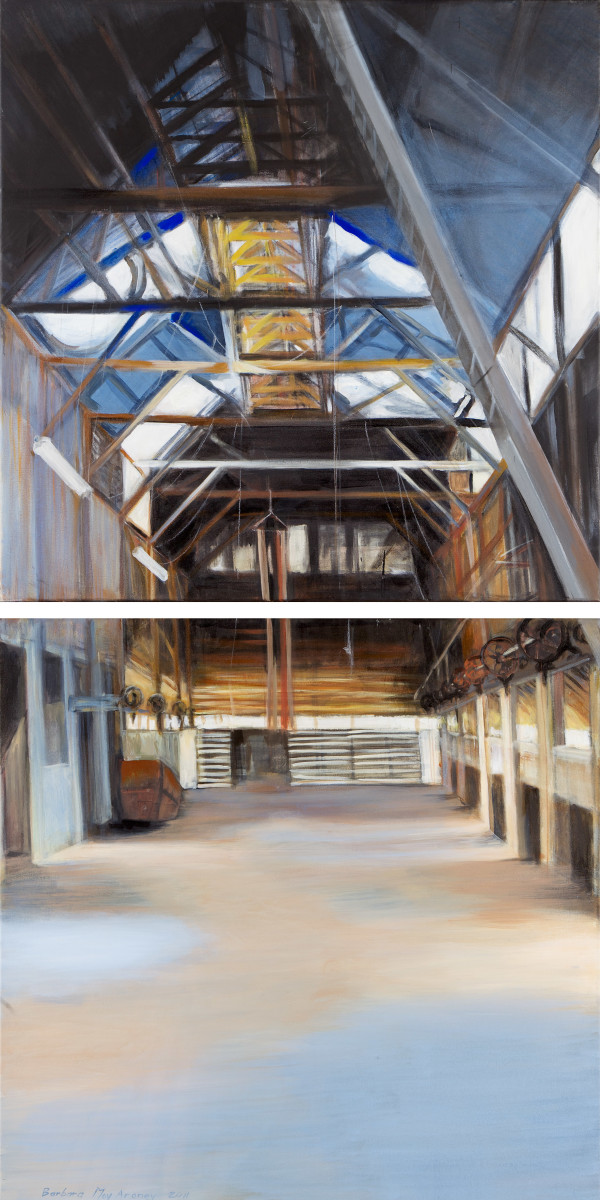 Windy Woolshed Cathedral by Barbara Aroney 