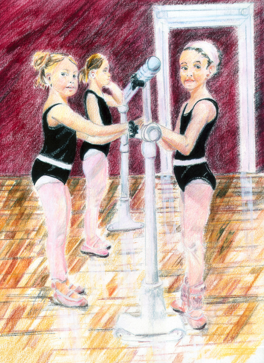 "At the Barre" by Candace Hardy 