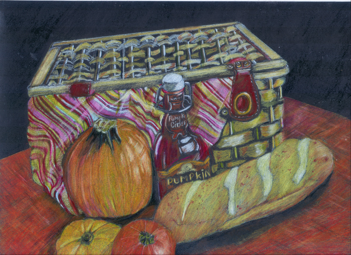 "Autumn Picnic by Candace Hardy 