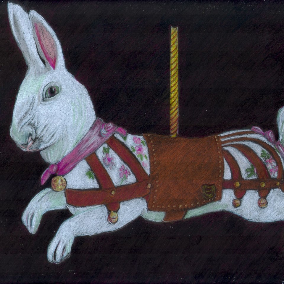 "Carousel Rabbit" by Candace Hardy 