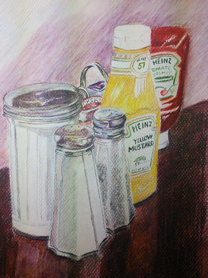 "Condiments" by Candace Hardy, Image 1.