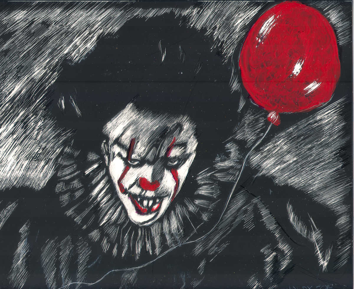 "Pennywise" by Candace Hardy, Image 1.