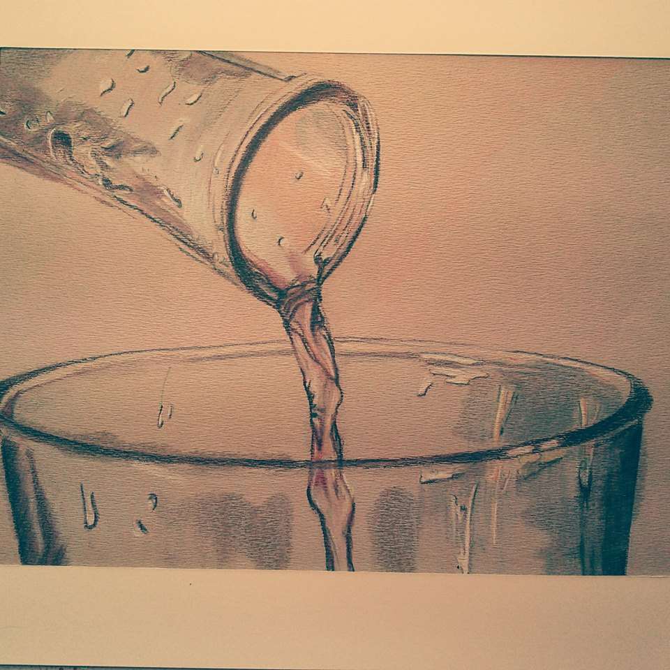 "Pour" by Candace Hardy, Image 1.