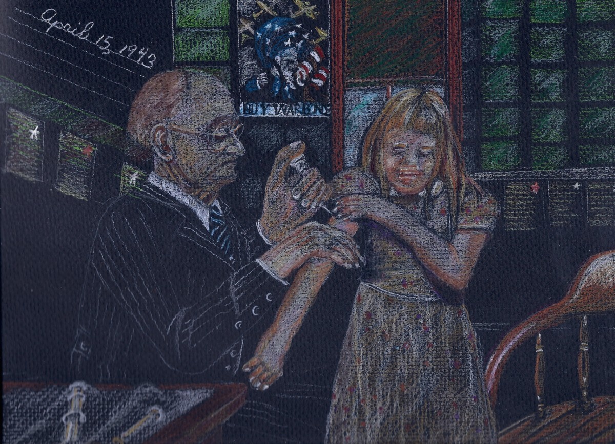 "Typhoid Inoculation in the Rural Classroom" by Candace Hardy 