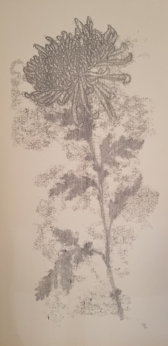 Ghost Chrysanthemum II by Nancy Jaramillo 